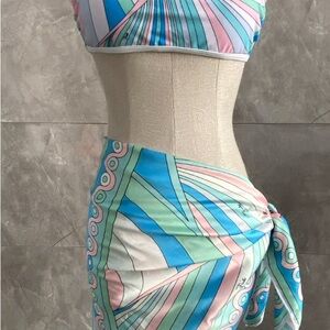 Colorful Geometric Bikini Set